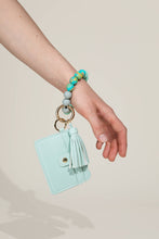Load image into Gallery viewer, Silicone Bead Bangle - Cute Wallet Keychain Bracelet (Tara)