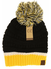Load image into Gallery viewer, CC Beanie with Pom - Team Colored