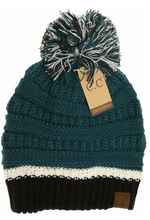 Load image into Gallery viewer, CC Beanie with Pom - Team Colored