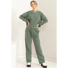 Load image into Gallery viewer, High-waisted Drawstring Pants