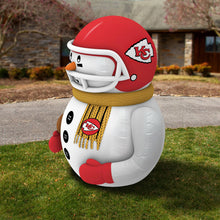 Load image into Gallery viewer, NFL Kansas City Chiefs Inflatable Snowman Player