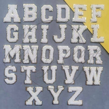 Load image into Gallery viewer, Chenille Letter Corduroy Hat - Black F