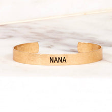 Load image into Gallery viewer, Choose Your Word Copper Cuff