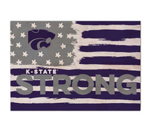 Load image into Gallery viewer, Kansas State Wildcats STRONG Flag
