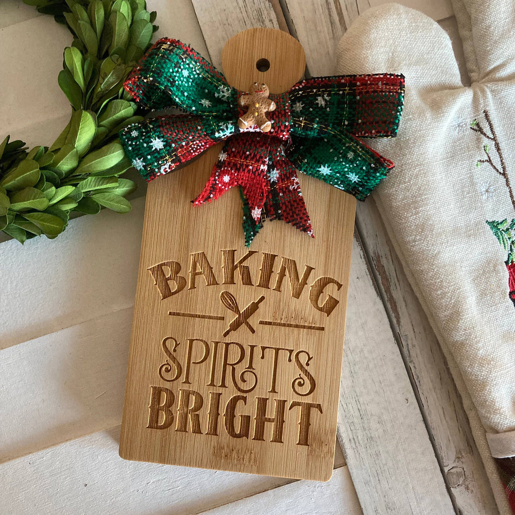 Baking Spirits Bright Mini Cutting Board
