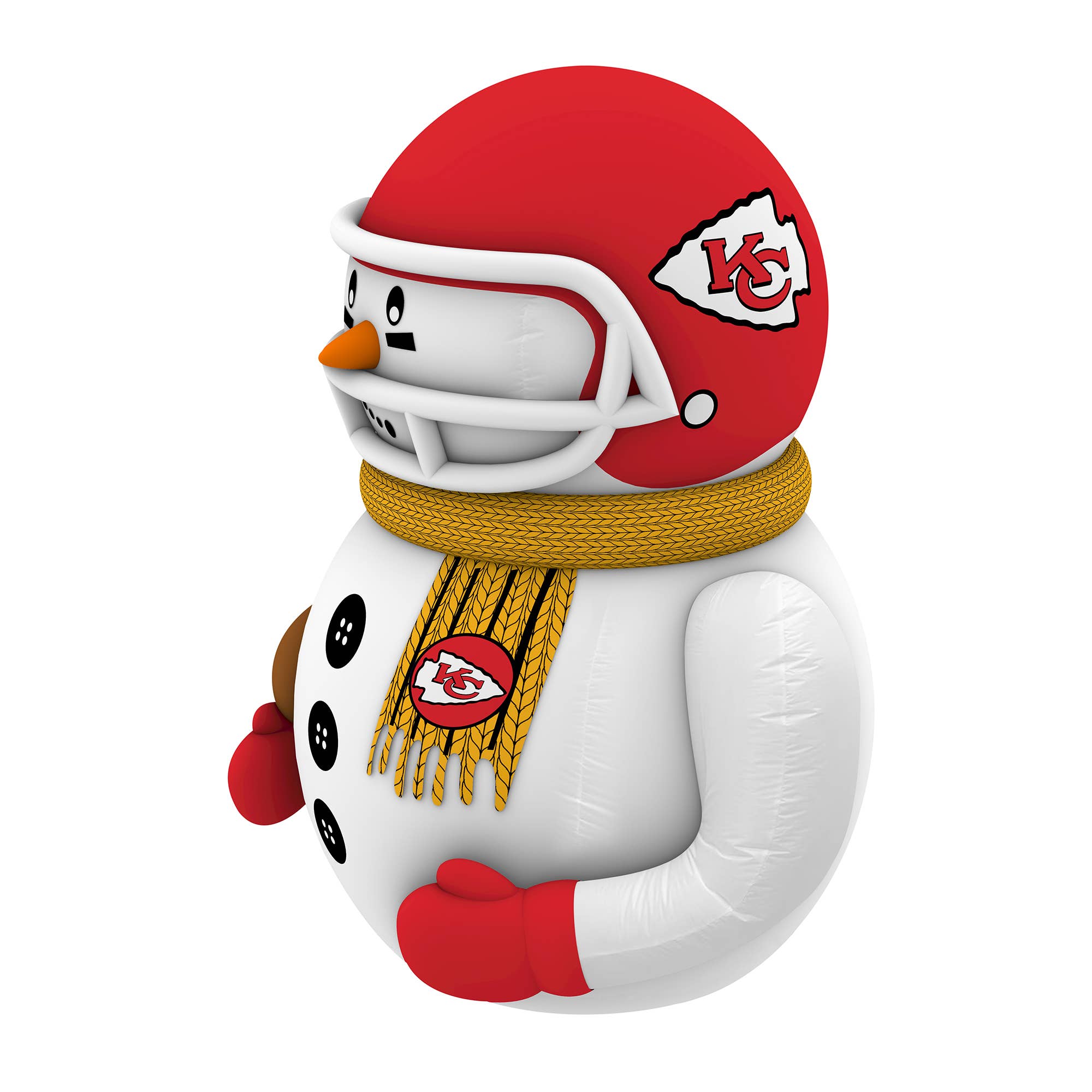 NFL Kansas City Chiefs Inflatable Snowman Player