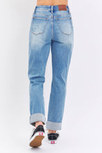 Load image into Gallery viewer, JB High Waisted Distressed Boyfriend With Patch Pocket
