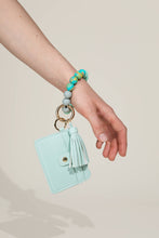 Load image into Gallery viewer, Silicone Bead Bangle - Cute Wallet Keychain Bracelet (Tara)
