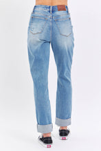 Load image into Gallery viewer, JB High Waisted Distressed Boyfriend With Patch Pocket
