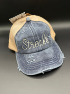 Streaks Bean Stitch Hat