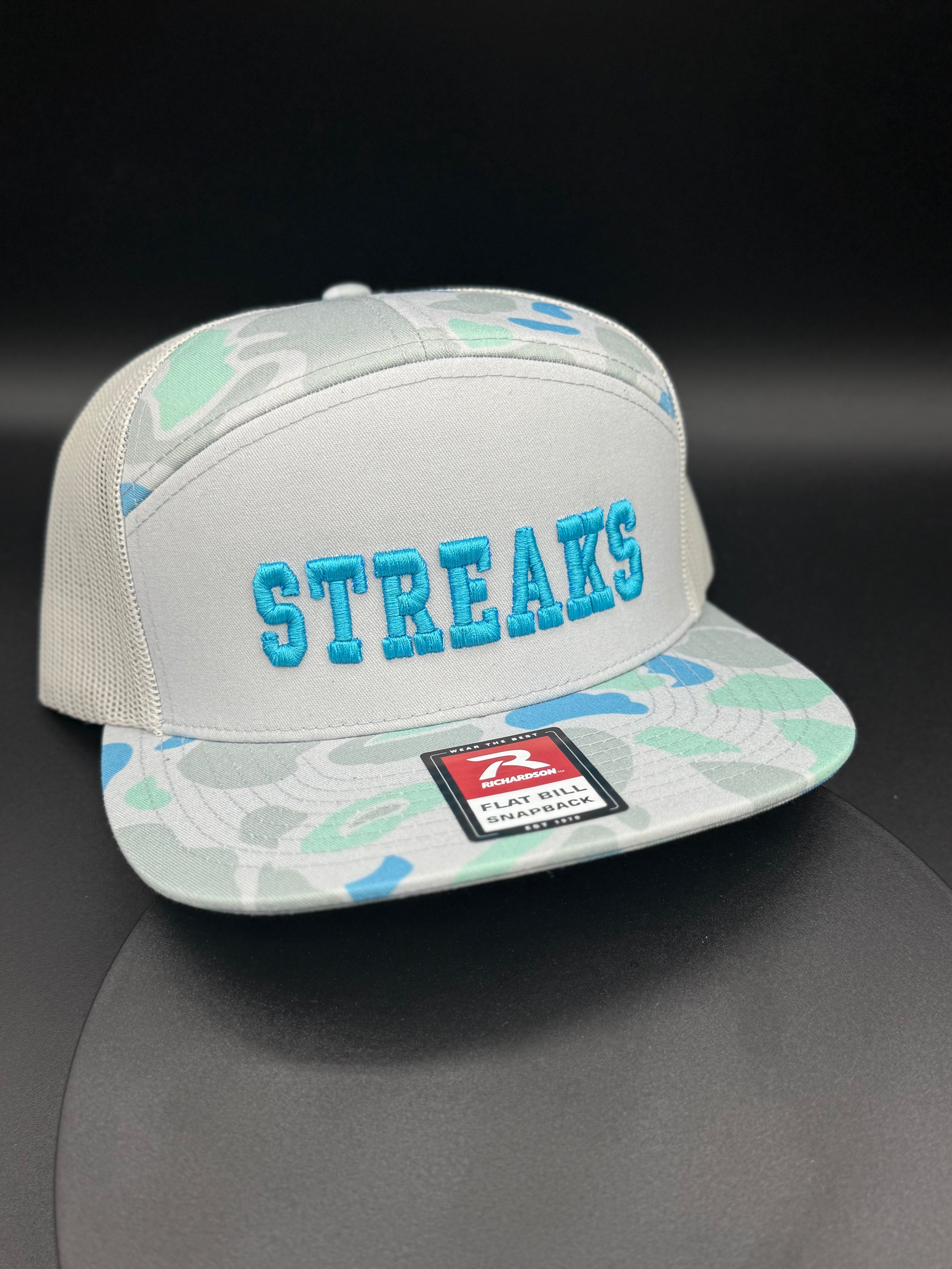 Streaks Puff Hat