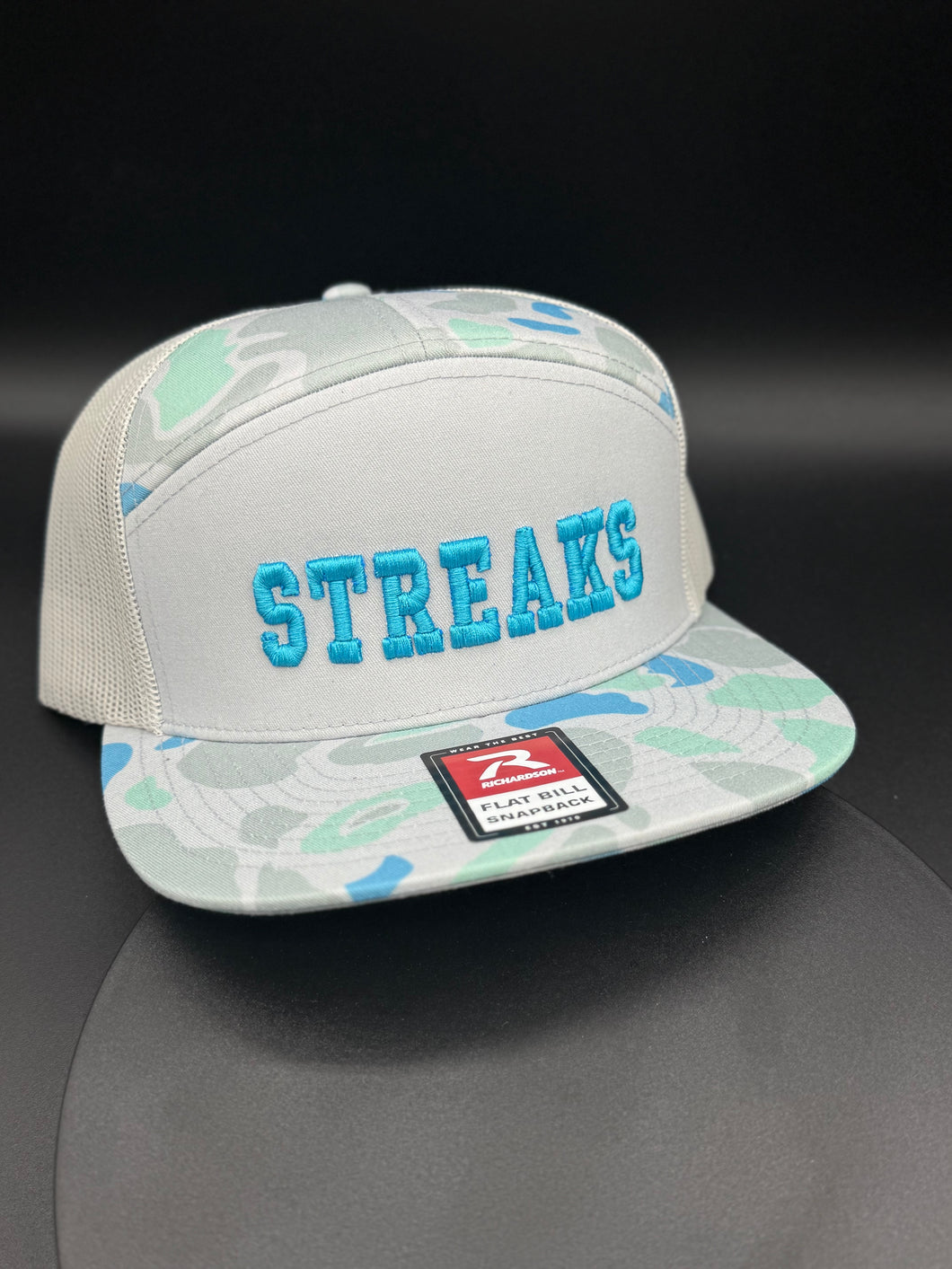 Streaks Puff Hat