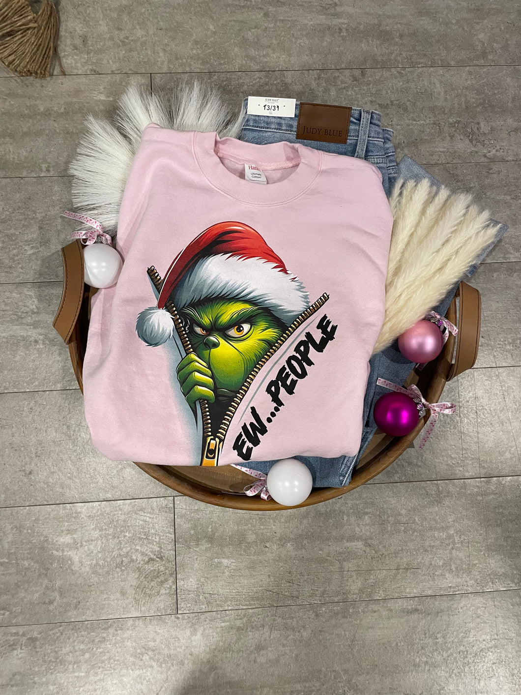 Ew People Grinch - Zipper