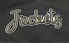 Jackets Glitter Flake Applique
