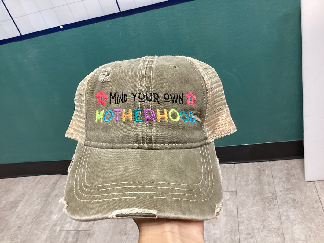 Mind Your Own Motherhood - Embroidered