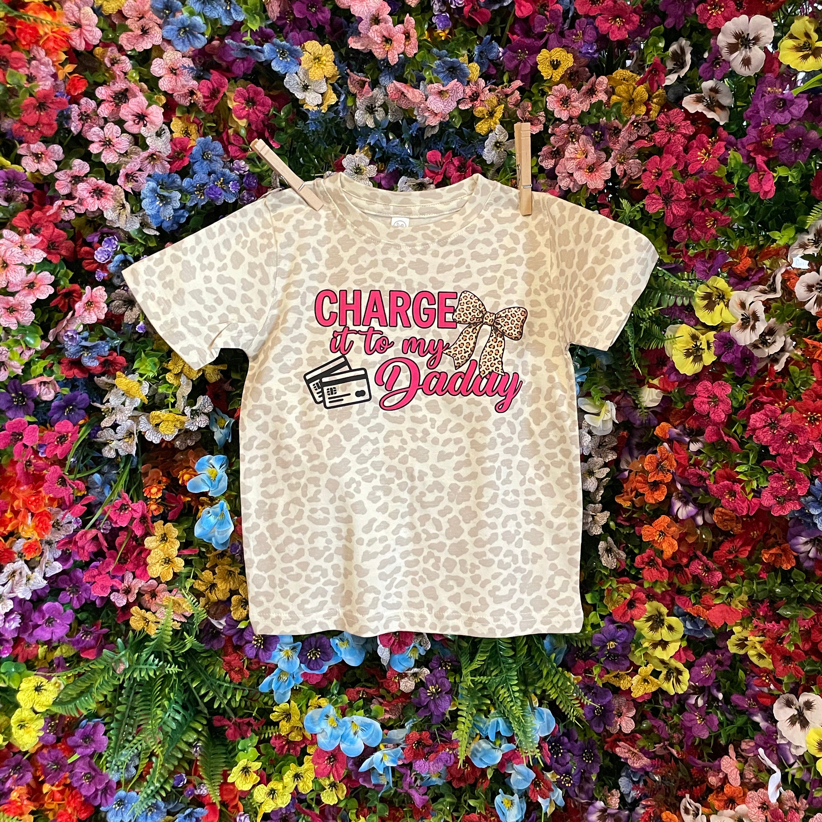 Charge it to My Daddy Toddler Tee
