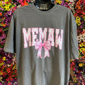 Pink Floral with Bow