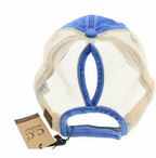Washed Mesh High Pony CC Ball Cap