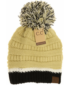 CC Beanie with Pom - Team Colored