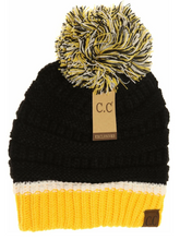 Load image into Gallery viewer, CC Beanie with Pom - Team Colored
