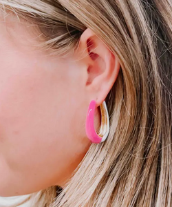 California Girl Hoop Earrings
