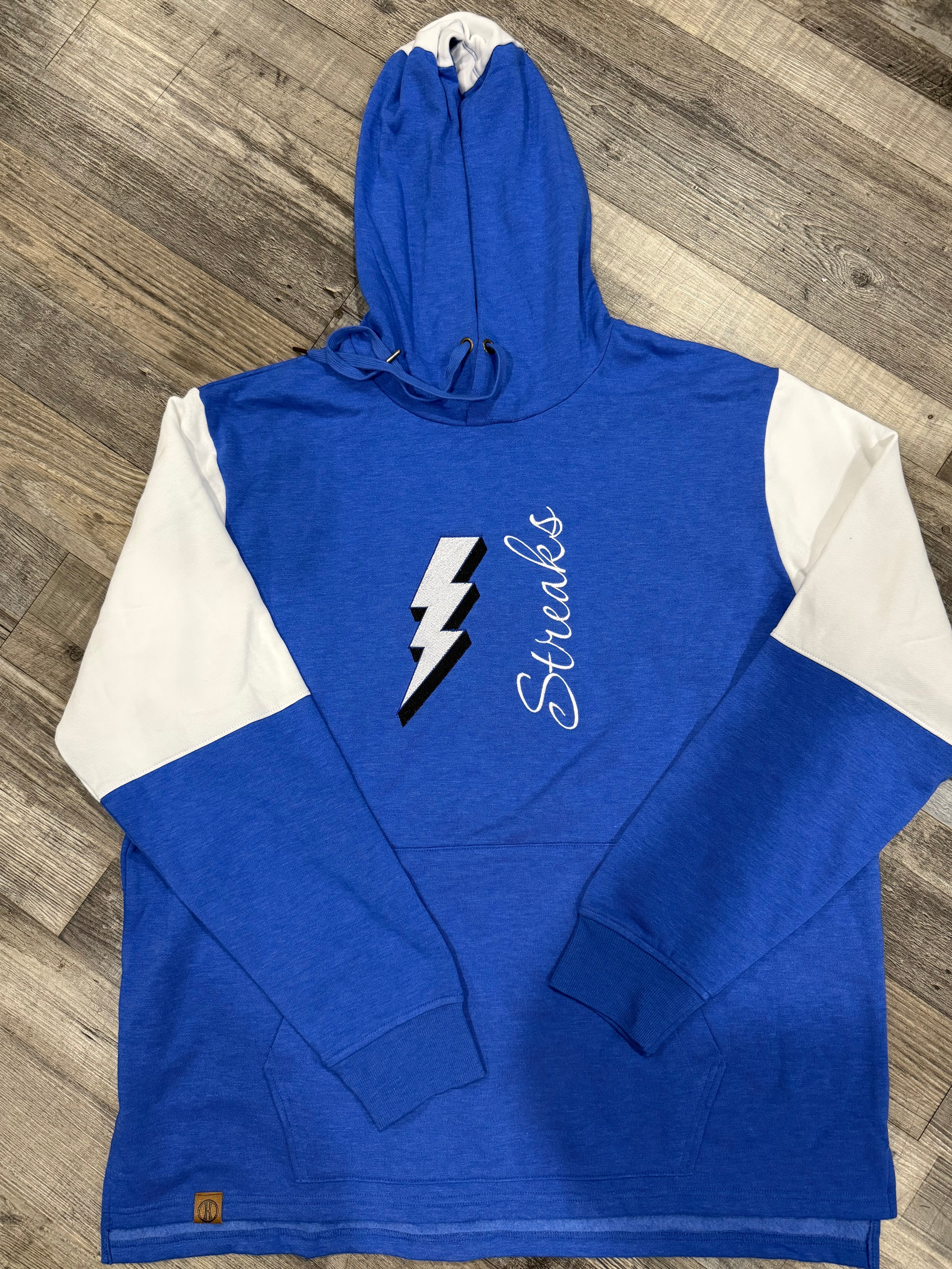 Detailed Streak Hoodie