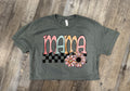 Mama Checker w/ florals
