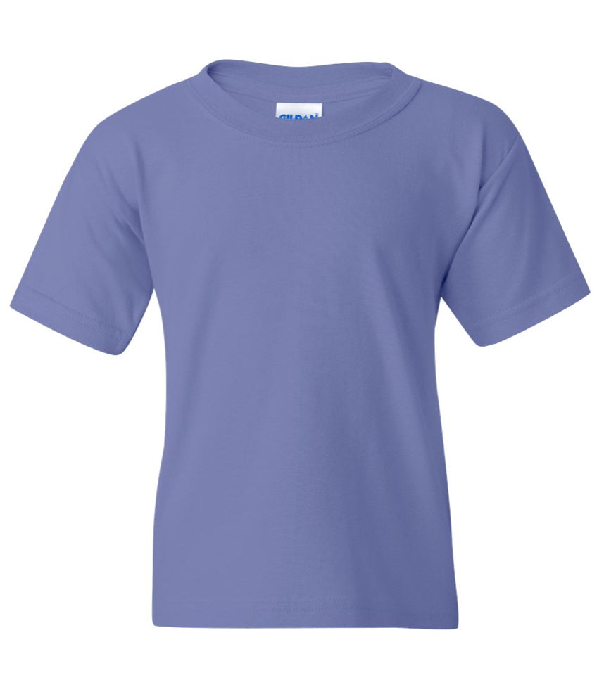 Gildan - Heavy Cotton™ Youth T-Shirt - 5000B- Violet