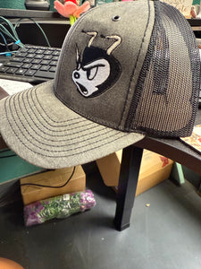 Yellowjacket Mascot - Head Embroidered Hat