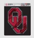 Fanmats College Team 3-D Decal