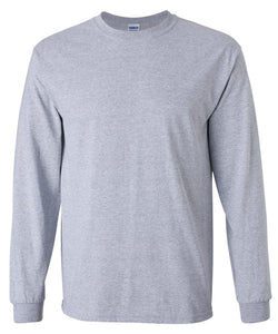 Gildan Ultra Cotton Long Sleeve 2400 - Sport Gray