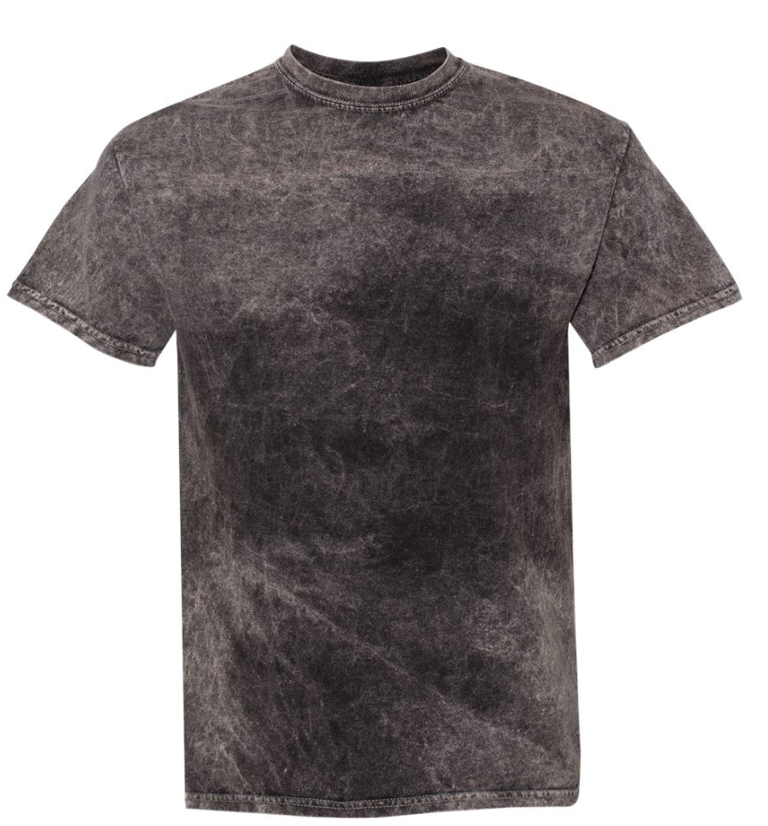 Gildan Dyenomite - Mineral Wash T-Shirt - 200MW - Black