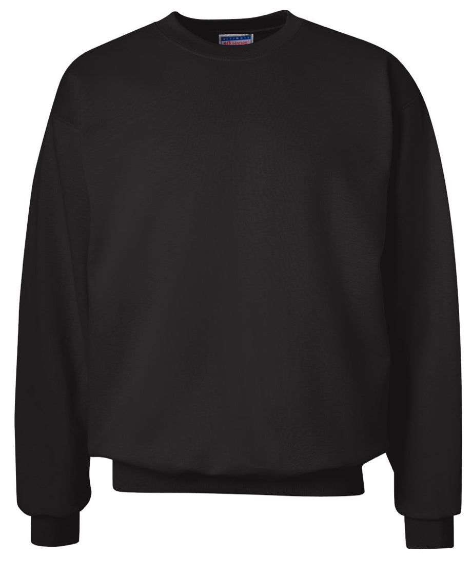 Hanes - Ultimate Cotton® Crewneck Sweatshirt - F260 - Black