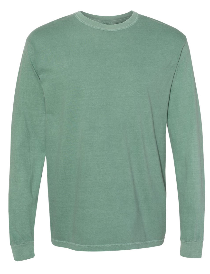 CC Heavyweight Long Sleeve T 6014 Light Green