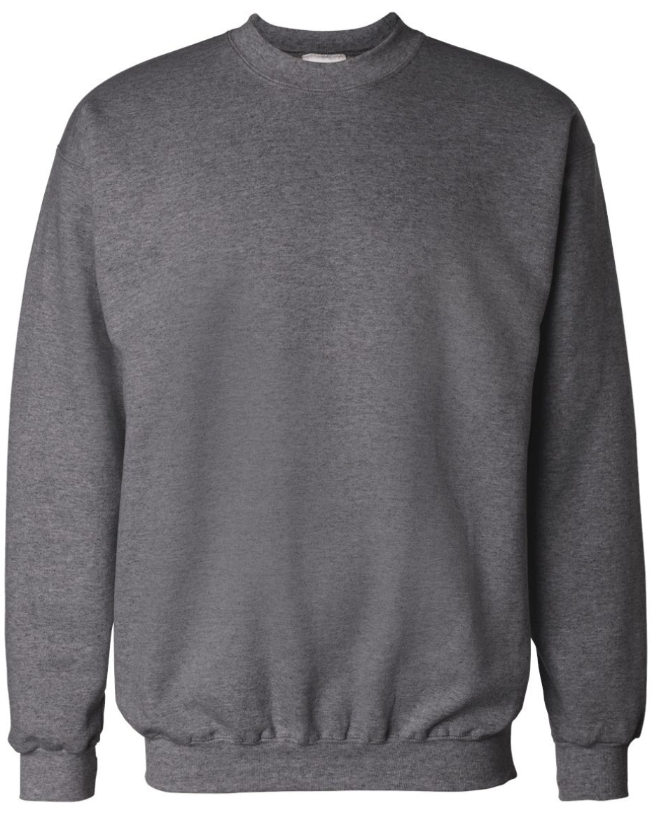 Hanes - Ultimate Cotton® Crewneck Sweatshirt - F260 - Charcoal Heather