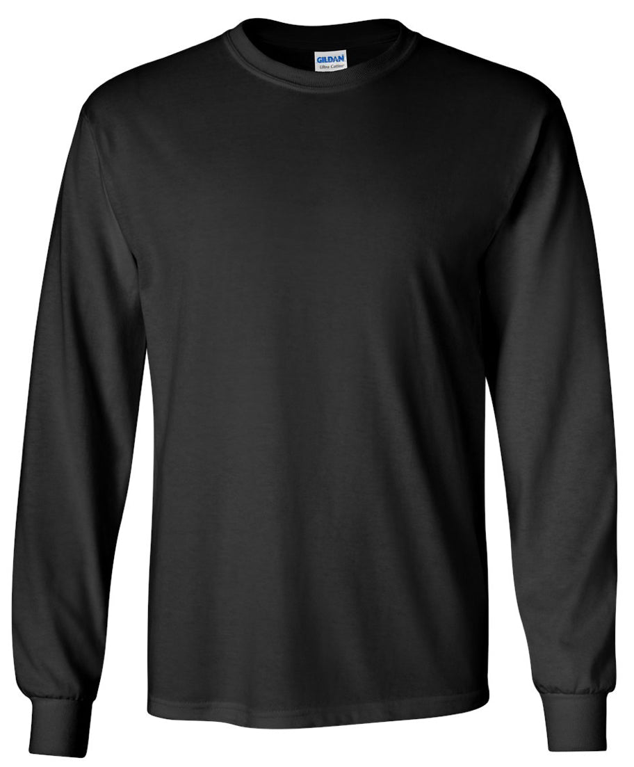 Gildan Ultra Cotton Long Sleeve 2400 - Black