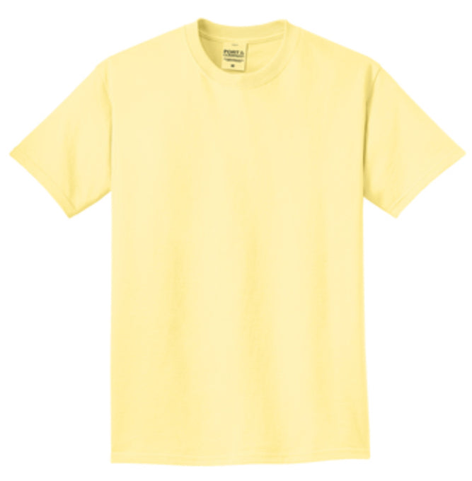Port & Co PC099-Beach Washed T- Popcorn