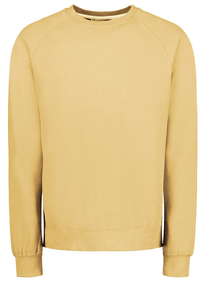 MV Sport - Vintage Fleece Raglan Crewneck Sweatshirt - 17116 - Sun Ray