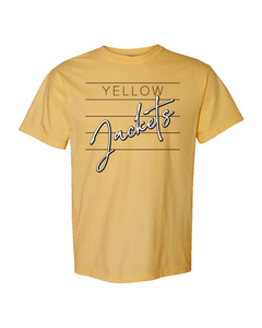 Yellow Jackets Skinny Lined