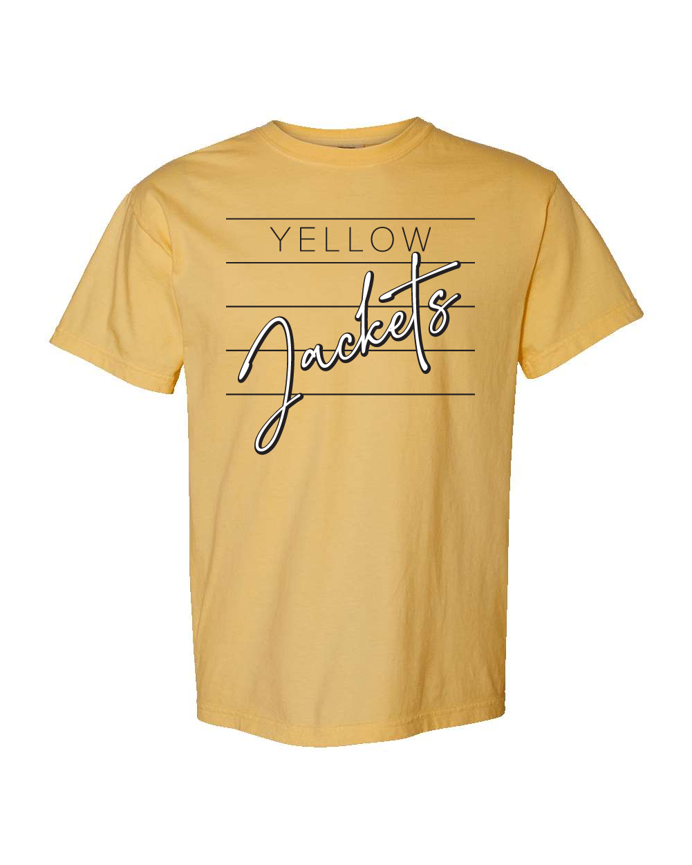 Yellow Jackets Skinny Lined