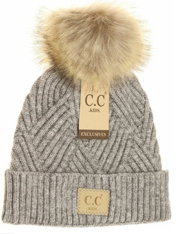 CC- Heathered Beanie- KIDS