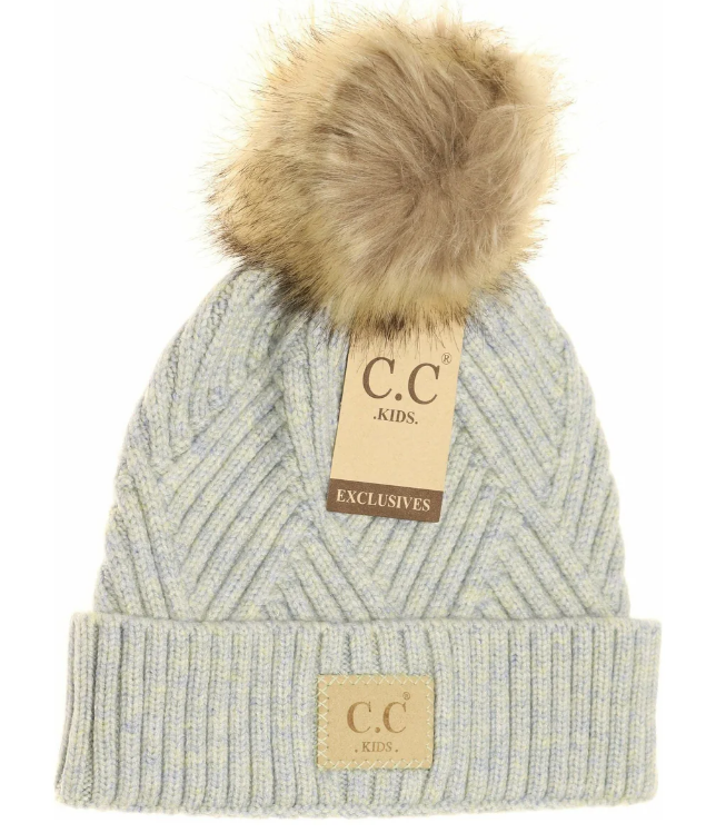 CC- Heathered Beanie- KIDS