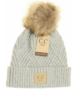 CC- Heathered Beanie- KIDS