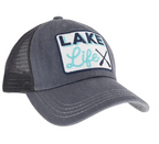 Lake Life Patch C.C High Pony Criss Cross Ball Cap