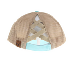 Lake Life Patch C.C High Pony Criss Cross Ball Cap