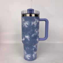 Load image into Gallery viewer, Tie Dye Quencher Tumbler 40 oz
