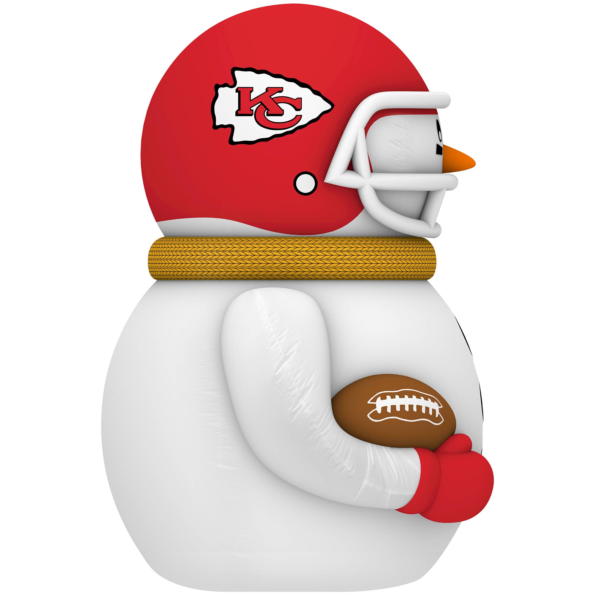 NFL Kansas City Chiefs Inflatable Snowman Player