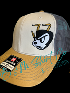 Yellowjacket Mascot - Head Embroidered Hat
