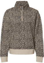 Load image into Gallery viewer, Leopard Quarter-Zip Jacket
