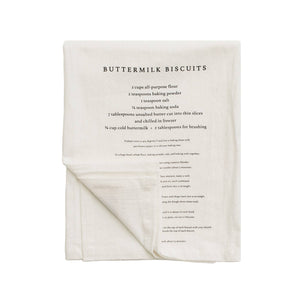 Buttermilk Biscuits Tea Towel - Kitchen Towel - Hand Towel
